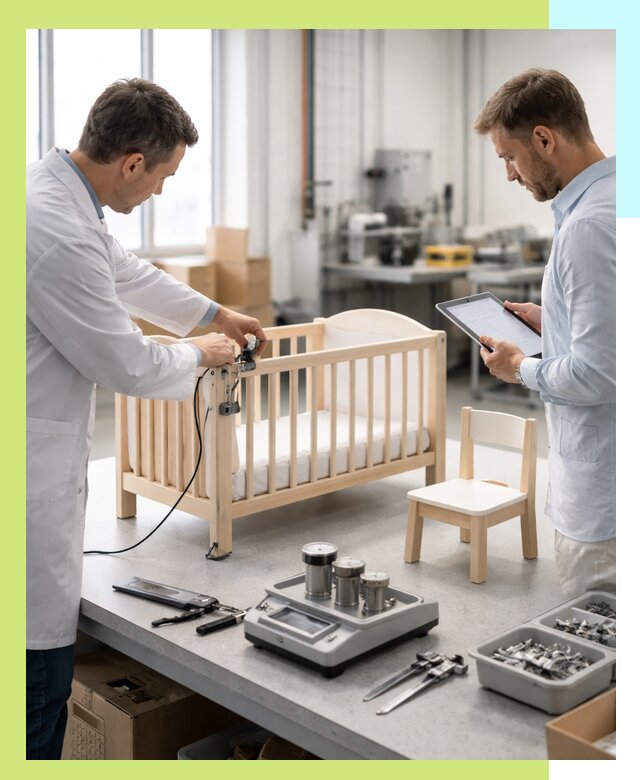 Сертификация детской мебели и проверка безопасности в Костомукше