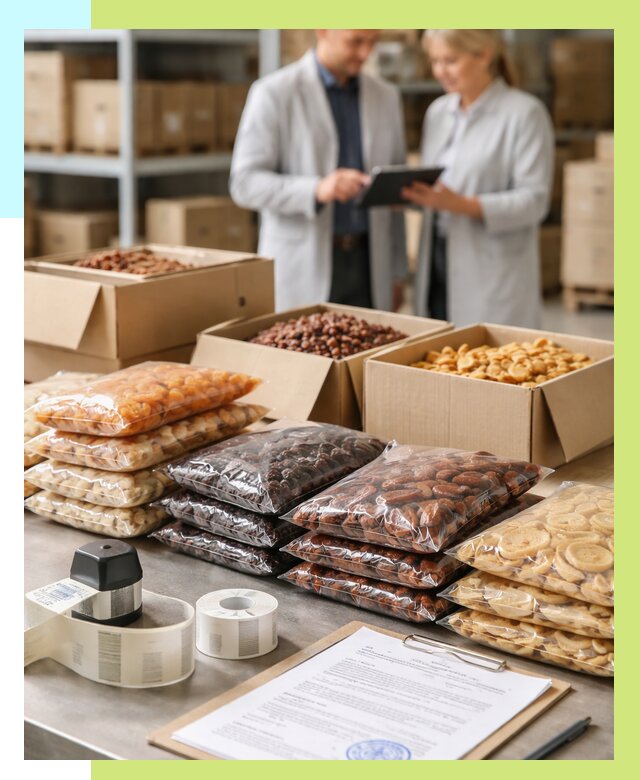 Сертификация сухофруктов в Костомукше от 12242 р. | Алешин-Ктм под ключ