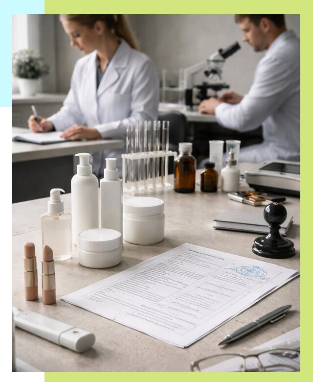 Сертификация косметики в Костомукше от 20404 р. - Алешин-Ктм