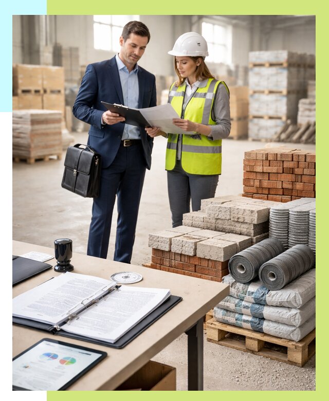 Сертификация строительных материалов в Костомукше от 20404 р. Алешин-Ктм