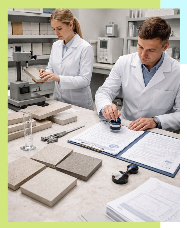 Сертификация плитки и керамики в Костомукше с документами