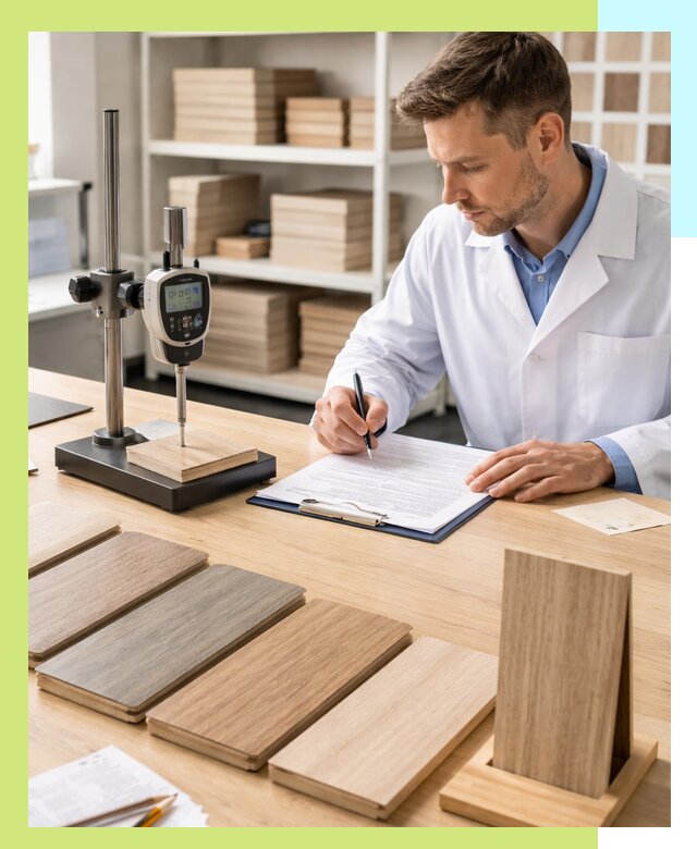 Сертификация ламината с испытаниями и оформлением документов в Костомукше