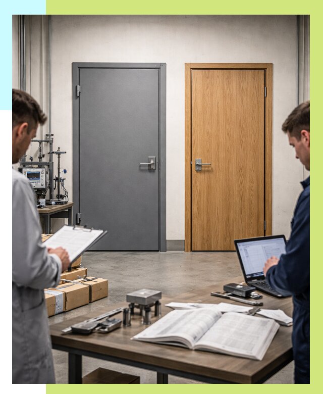 Сертификация дверей в Костомукше от 8162 р. под ключ | Алешин-Ктм