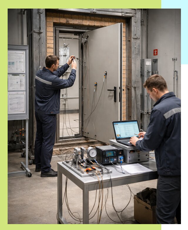 Сертификация противопожарных дверей в Костомукше по ГОСТ и ТР