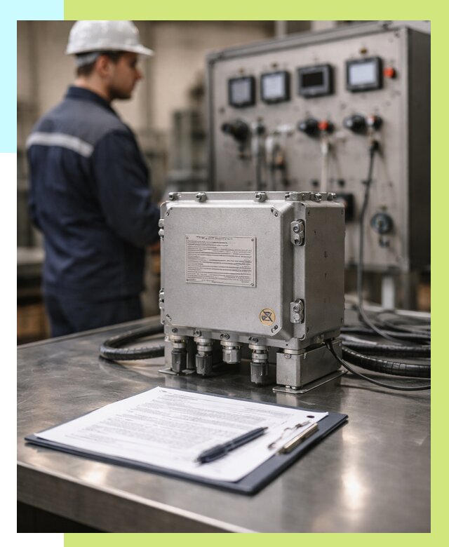 Сертификация взрывозащищенного оборудования в Костомукше от 35707 р. | Алешин-Ктм