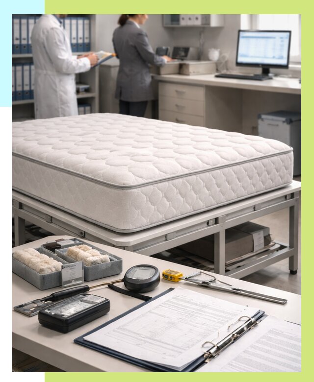 Сертификация матрасов в Костомукше от 8672 р. | Алешин-Ктм