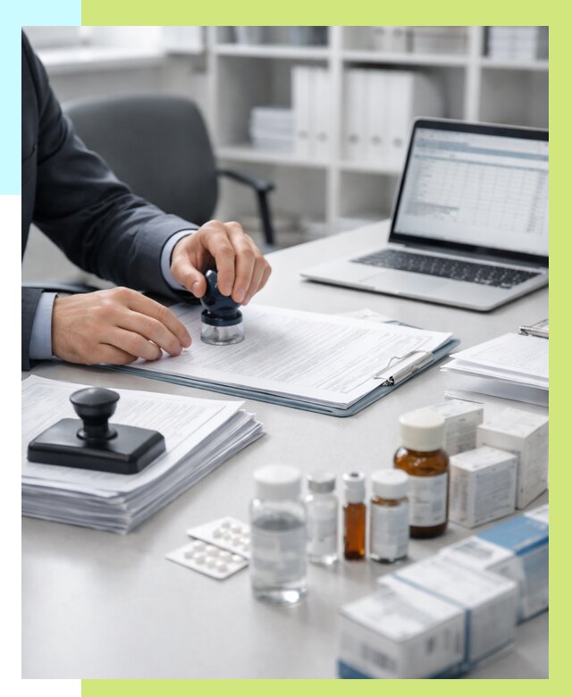 Сертификация лекарств в Костомукше от 153030 р. | Алешин-Ктм