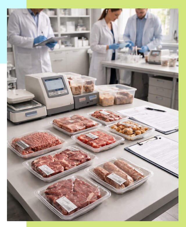 Сертификация мясной продукции в Костомукше от 20404 р. | Алешин-Ктм