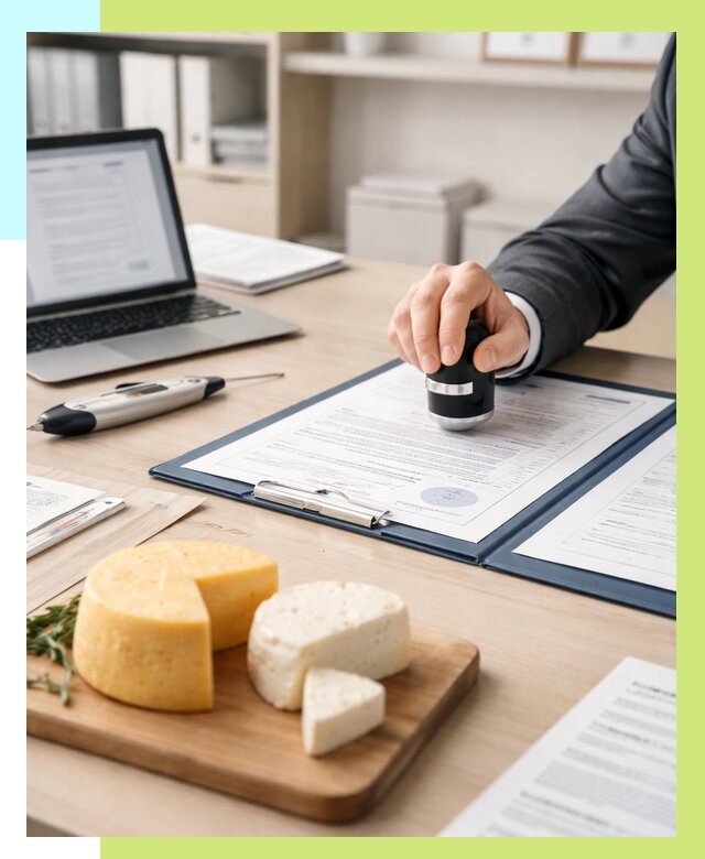 Сертификация сыров в Костомукше от 15303 р | Сертификат на сыр Алешин-Ктм