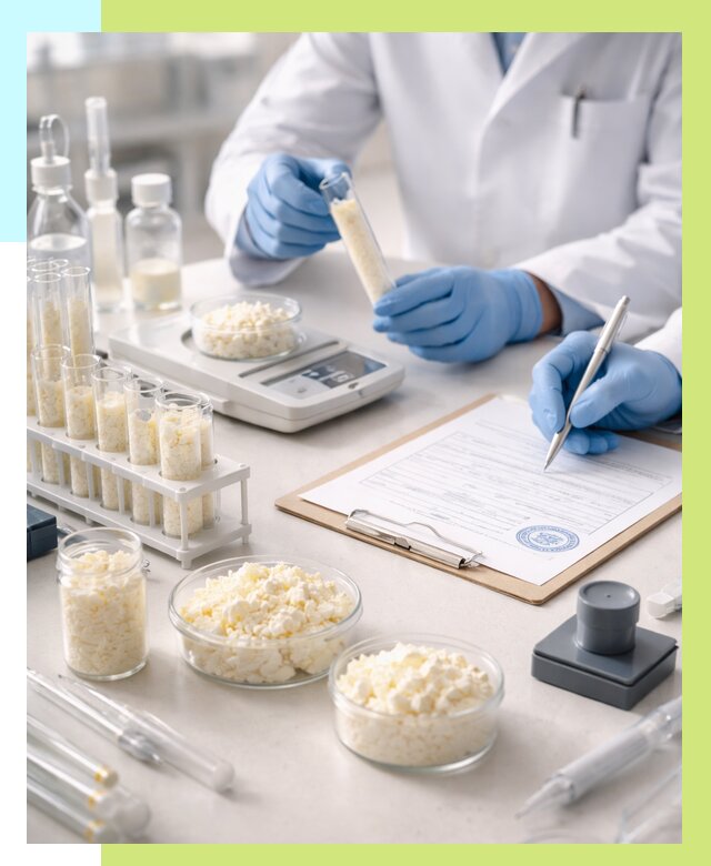 Сертификация творога в Костомукше от 12242 р. под ключ | Алешин-Ктм
