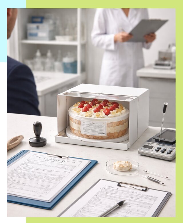 Сертификация тортов в Костомукше от 9182 р. заказать | Алешин-Ктм