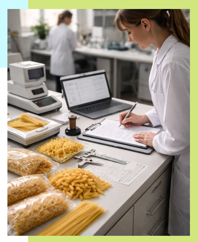 Сертификация макаронных изделий в Костомукше от 15303 р. | Алешин-Ктм