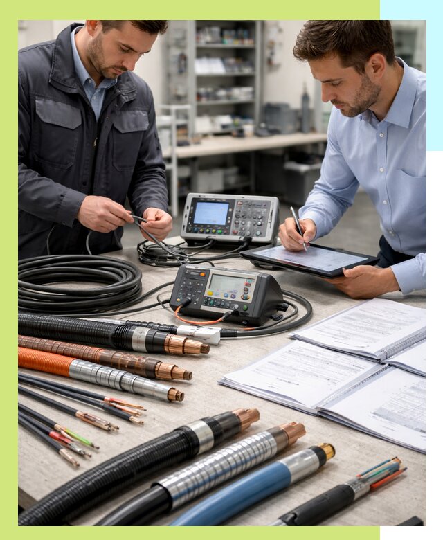 Сертификация кабеля и электропроводки в Костомукше под ключ