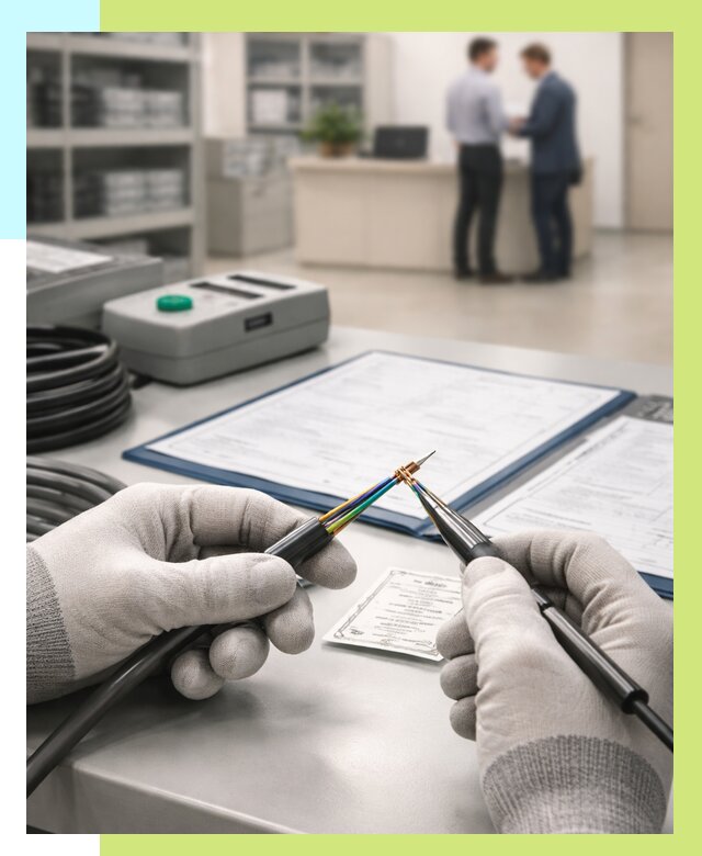 Сертификация провода в Костомукше от 18364 р. в Алешин-Ктм