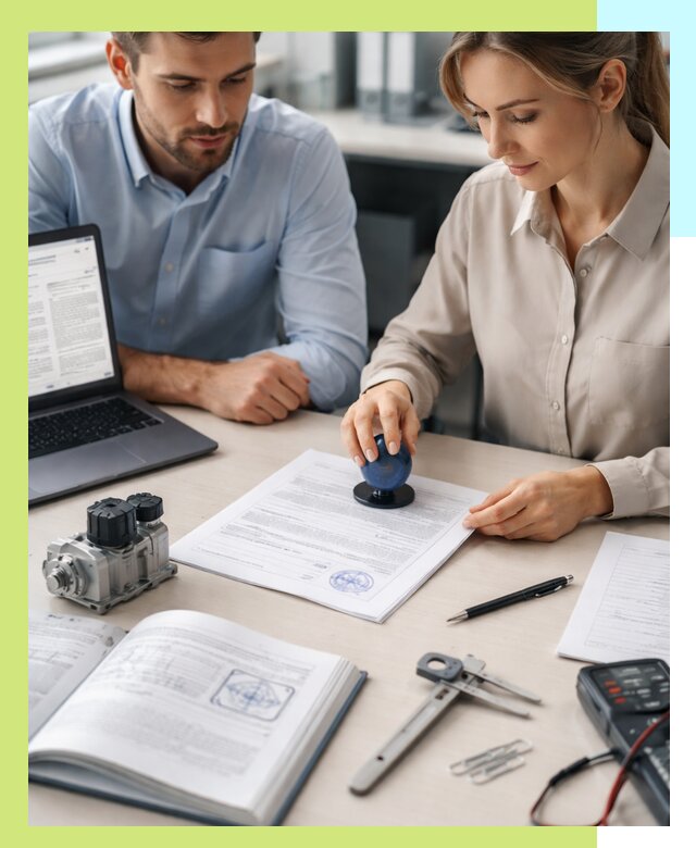 Выдача паспорта изделия и техническая экспертиза продукции в Костомукше