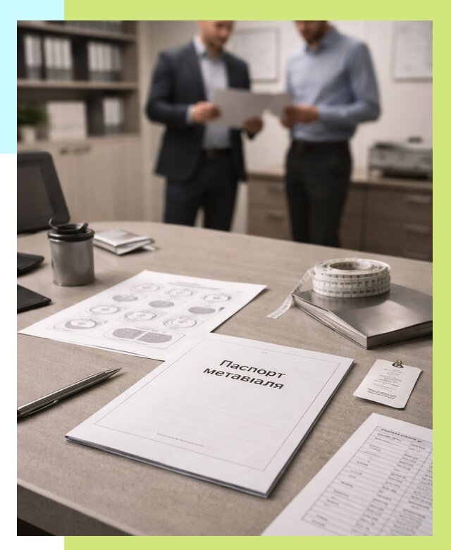 Паспорт материала и качества в Костомукше от 4591 р. | Алешин-Ктм