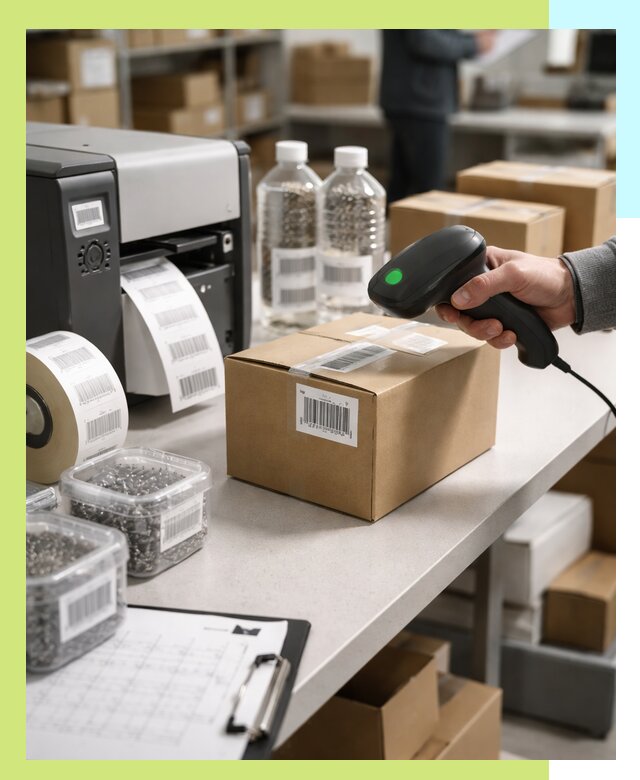 Штрихкодирование продукции и маркировка для продажи в Костомукше