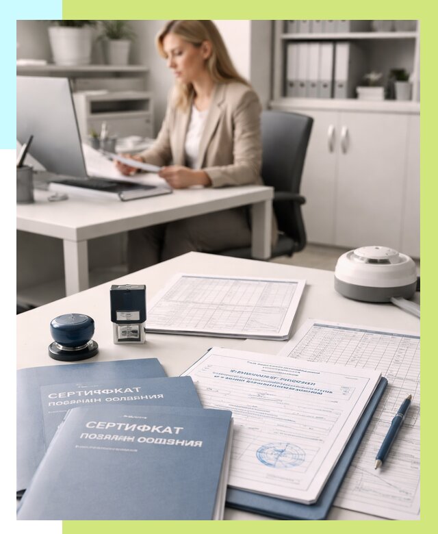 Сертификаты пожарной безопасности в Костомукше от 15303 р. | Алешин-Ктм