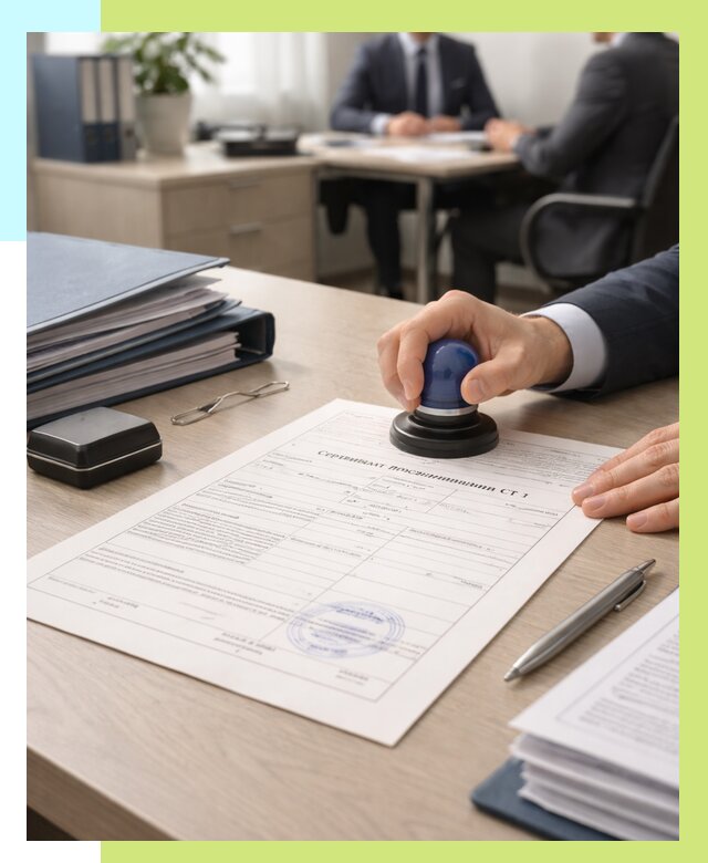 Сертификат происхождения СТ 1 в Костомукше от 4591 р. | Алешин-Ктм