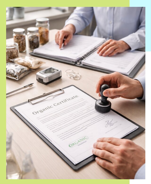 Получение органик сертификата для продукции в Костомукше