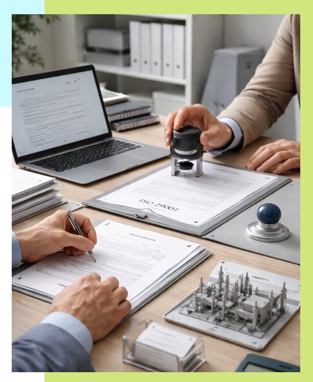 Сертификат ISO 29001 в Костомукше под ключ от 76515 р. | Алешин-Ктм