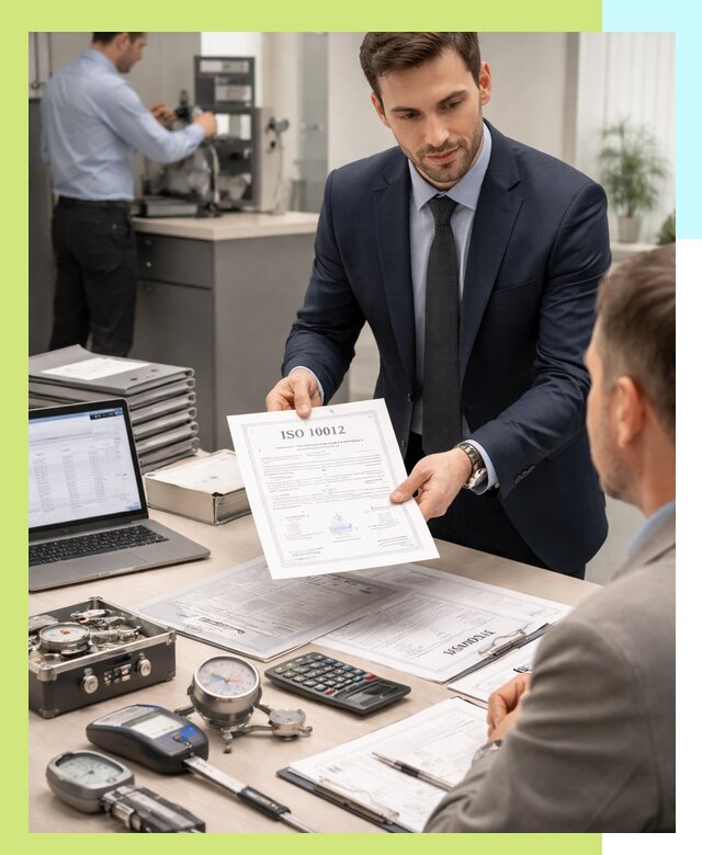 Выдача сертификата ISO 10012 по требованиям метрологии в Костомукше
