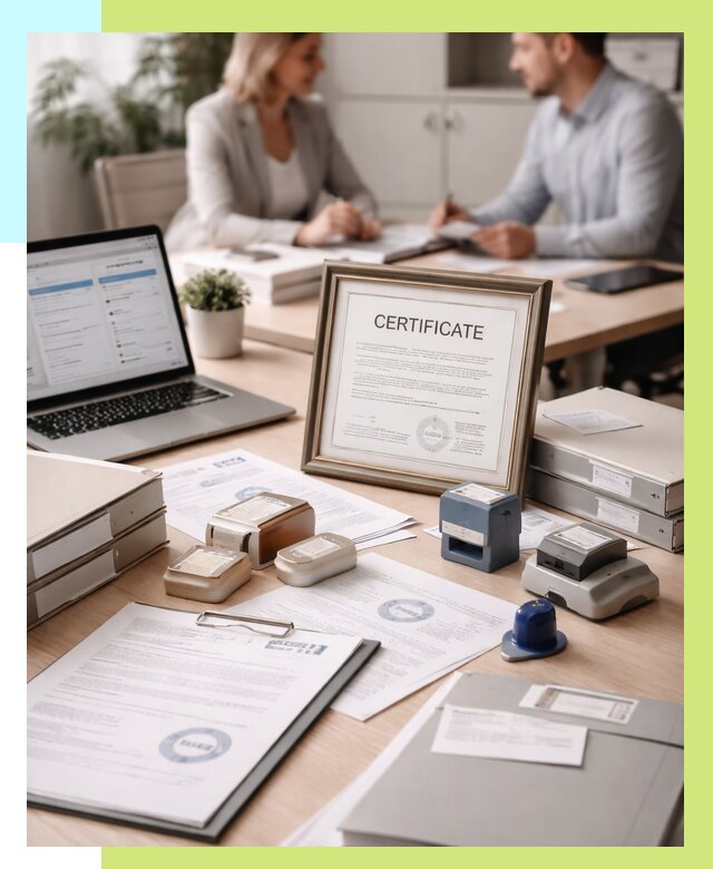 Сертификация компании в Костомукше от 45909 р. | Алешин-Ктм — заказ